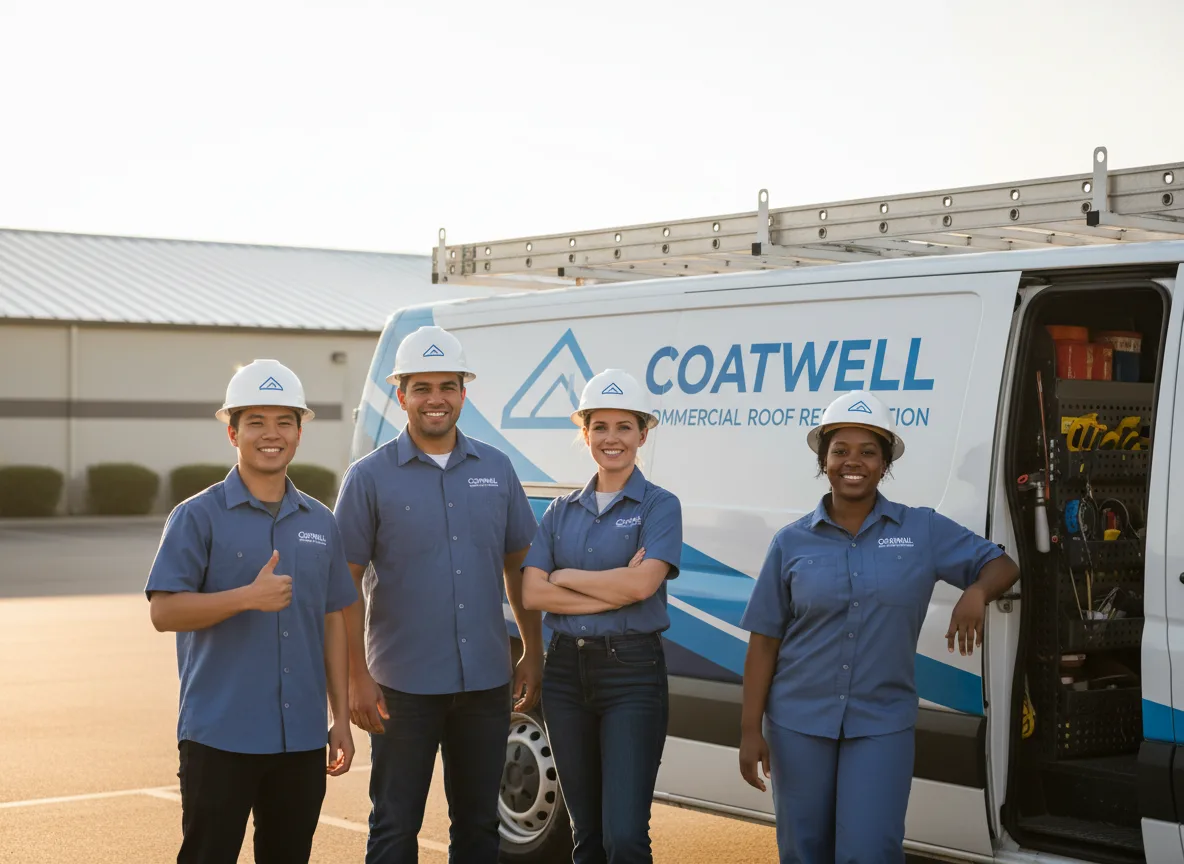 Commercial roof coating company in Millbury, MA